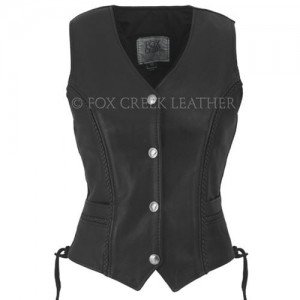 Women's Fox Creek Leather Vests