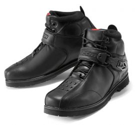 Icon Leather Motorcycle Boots and Shoes