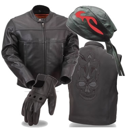 Leather Motorcycle  Gear  Apparel 