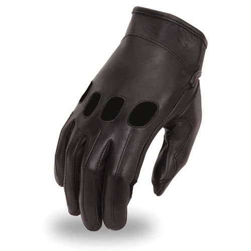 First Manufacturing Leather Motorcycle Gloves for Men