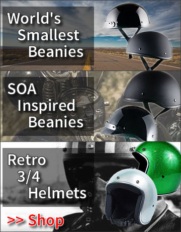 Smallest, Lightest and Lowest Profile Motorcycle Helmets by WSB