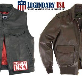 Legendary USA Motorcycle Jackets and Chaps