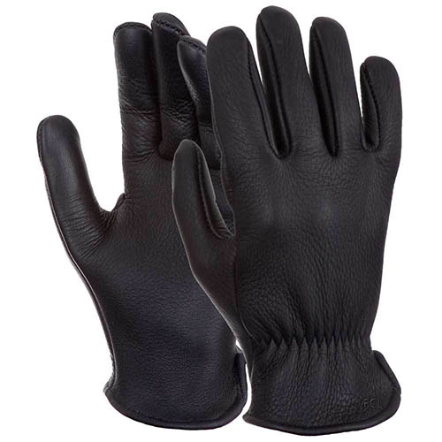 Fox Creek Leather Elkskin Motorcycle Gloves