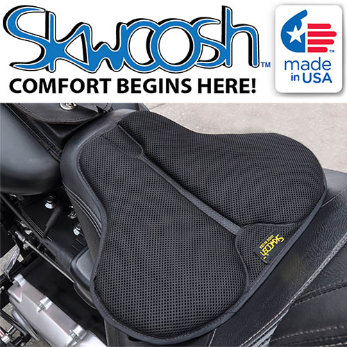 Skwoosh Motorcycle Seat Cushion Pads