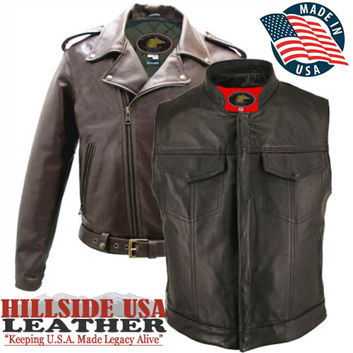 Hillside USA Leather Motorcycle Gear
