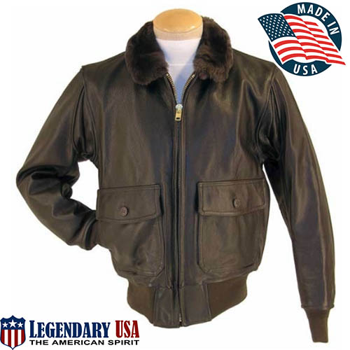 Men's Legendary USA Leather Motorcycle Jackets