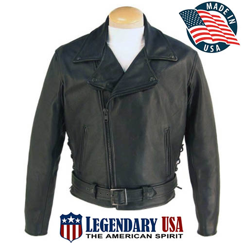 Men's Legendary USA Leather Motorcycle Jackets