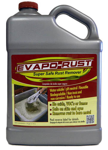 Evapo-Rust for Motorcycle Gas Tanks