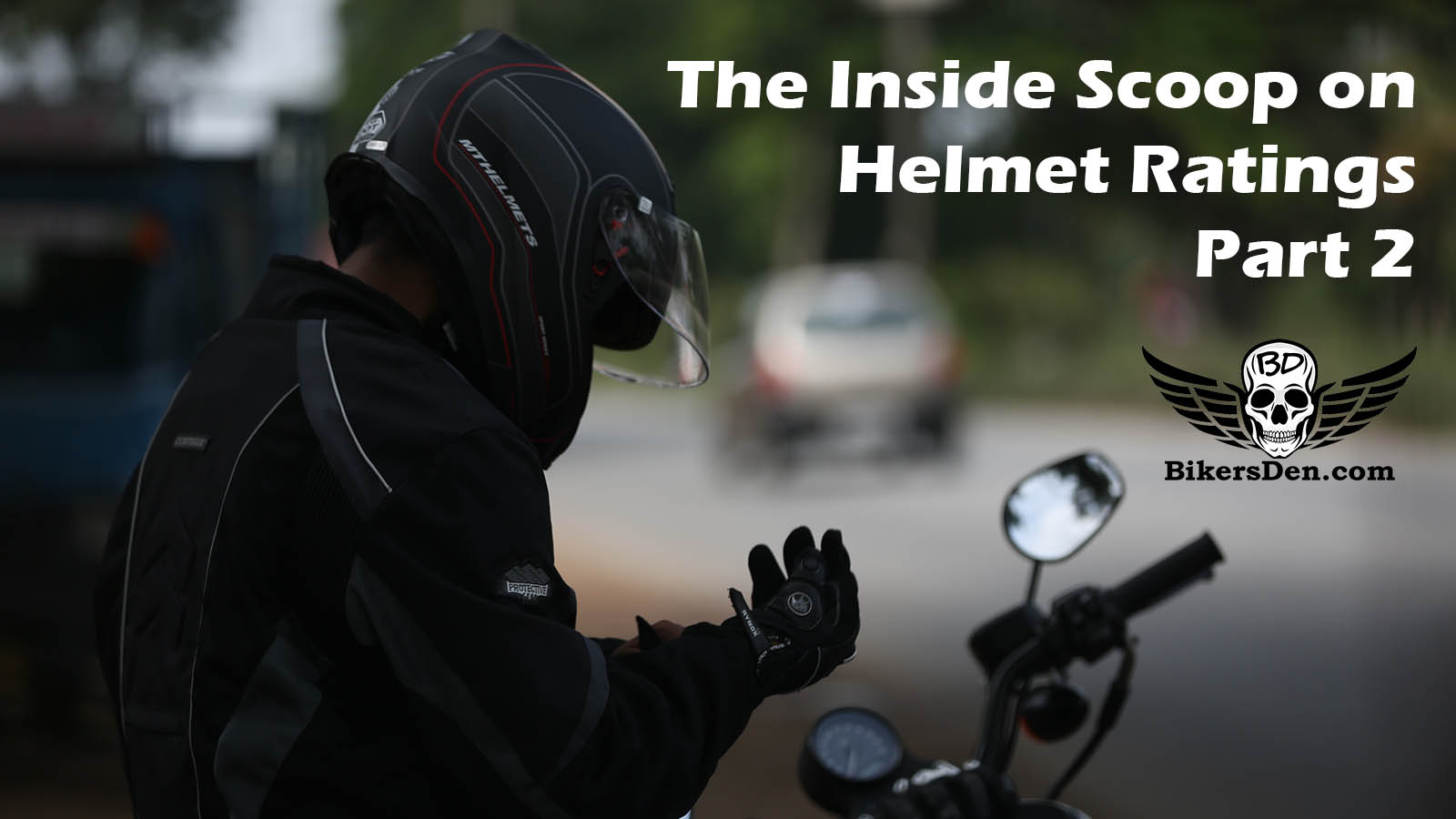 bikers den helmets