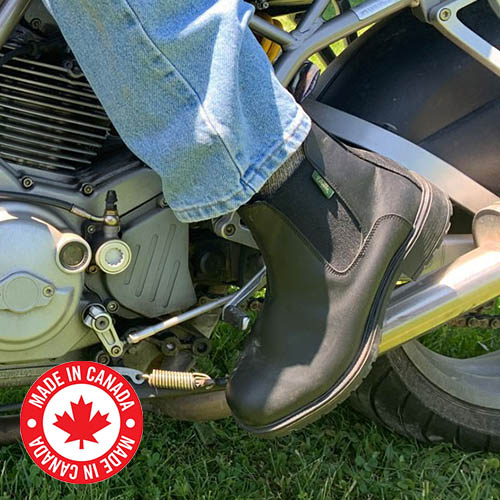 Paul Brodie Leather Motorcycle Boots - Canadian Made