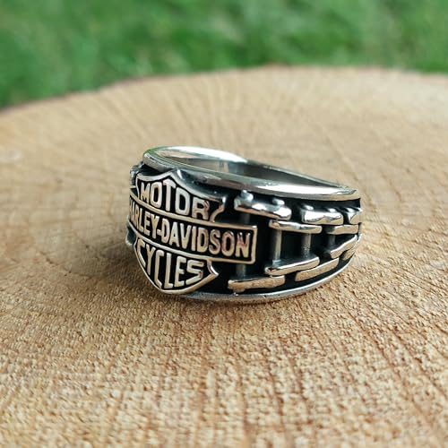 Harley Davidson ロゴ スカル シグネット リング 指輪 s-l400.jpg