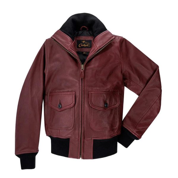 Cockpit USA Womens Amelia Jacket in Burgundy