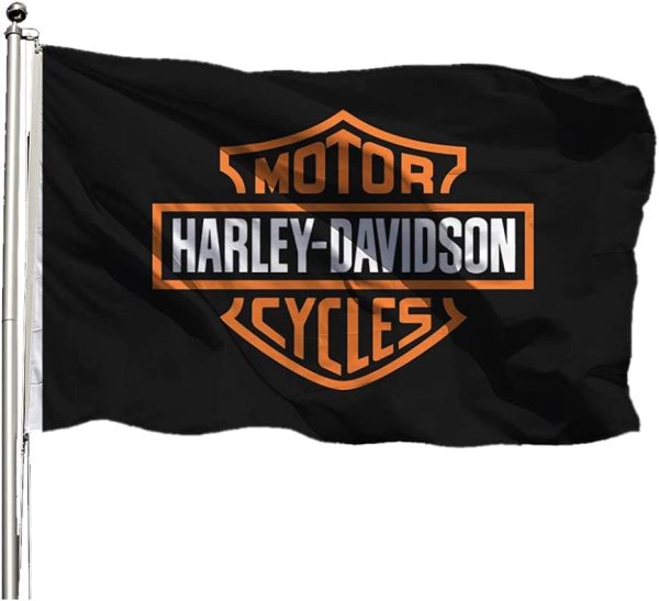 Harley Davidson Flags 3x5ft Banner for indoor and outdoor decorations, garden decorations flag harley davidson,Camping flag,party decorations for harley davidson lovers