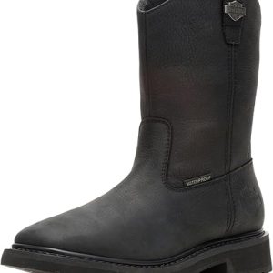 Harley-Davidson Men's Altman Waterproof Leather Motorcycle Western Casual Boot