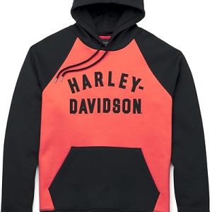 Harley-Davidson Men's Classic Staple Raglan Hoodie - 96288-22VM