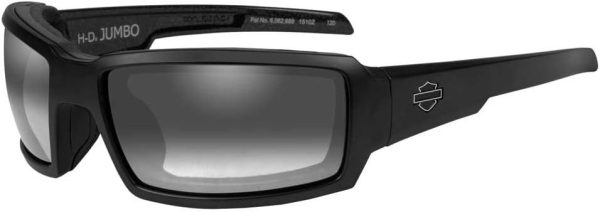 Harley-Davidson Mens Jumbo Light Adjusting Sunglasses, Smoke Gray Lenses HDJUM05