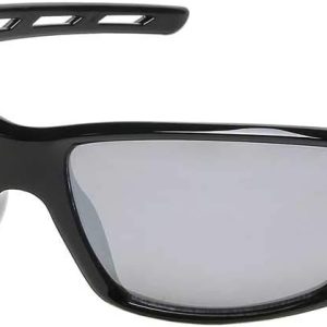 Harley-Davidson Men's Modern Rectangular Sunglasses, Black, 63-17-135