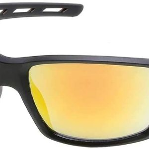 Harley-Davidson Men's Modern Rectangular Sunglasses, Black, 63-17-135