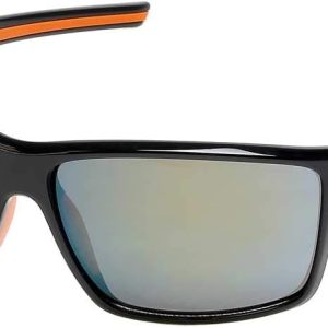 Harley-Davidson Men's Modern Rectangular Sunglasses, Black, 65-13-130