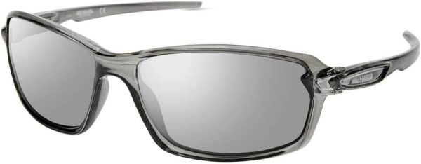 Harley-Davidson Men's Modern Rectangular Sunglasses, Gray, 63-16-135