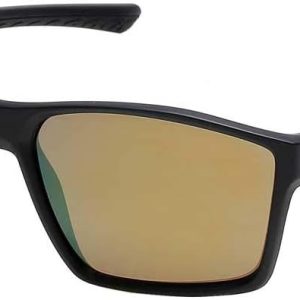 Harley-Davidson Men's Modern Square Sunglasses, Black, 59-16-145