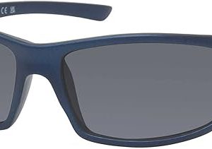 Harley-Davidson Men's Racing Stripe Sunglasses, Matte Blue Frames & Smoke Lenses