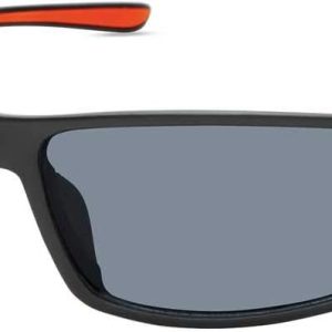 Harley-Davidson Men's Shallow Sport Sunglasses, Matte Black Frame & Smoke Lenses