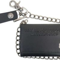 Harley-Davidson Men's Skull Medallion Core Tri-Fold Medium