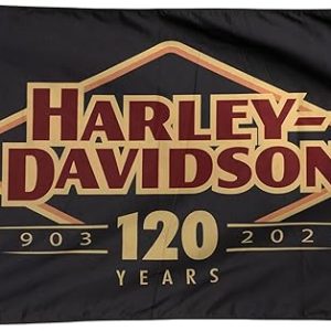 Harley-Davidson Weather-Resistant 120th Anniversary Outdoor Flag Limited Edition