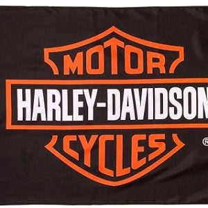 Harley-Davidson Weather-Resistant H-D Nostalgic Bar & Shield Flag – Large