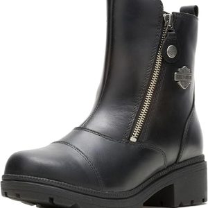 Harley-Davidson women's Amherst Leather Motorcycle Casual Boot