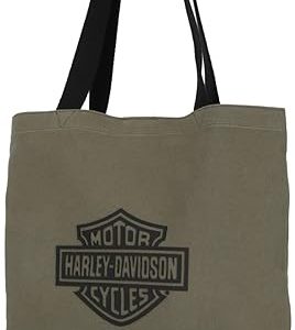 Harley-Davidson Women's Classic Codura Polyester Travel Tote - Gray Green