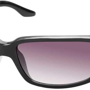 Harley-Davidson Women's Classic Rectangular Sunglasses, Black, 59-16-135