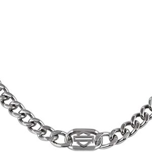 Harley-Davidson Men's Vintage B&S Large Link Necklace