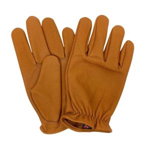 Legendary Bad Billy Mens Tan Goatskin Short Wrist Gloves