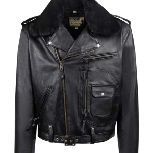 Legendary Black Stallion Horsehide Motorcycle Jacket - Anniversary Edition