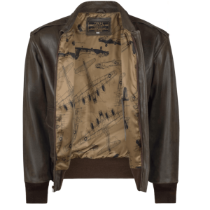 Legendary Flying Fortress Vintaged A-2 Goatskin Leather Flight Jacket