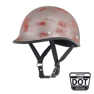 Lightest Low Profile Polo Style Helmet / Rust - Without Ear Pads / S