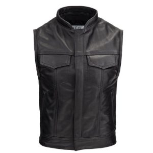 Men's Custom Leather Rebel Vest