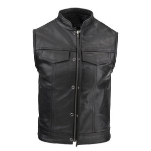 Men's Zippered Rebel Vest