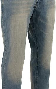 Milwaukee Leather MDM5002 Men's Blue Armored Motorcycle Riding Denim Jeans Reinforced with Aramid Fibers