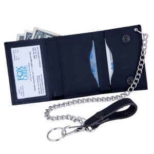 Mini Trucker Wallet with Chain