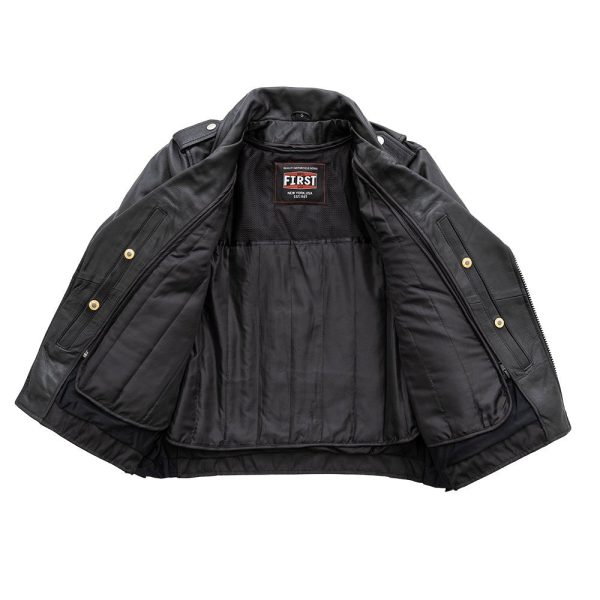 Popstar - Women's Motorcycle Leather Jacket