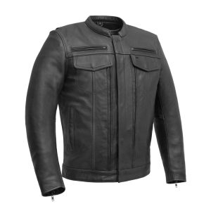 Raider Men's Motorcycle Leather Jacket