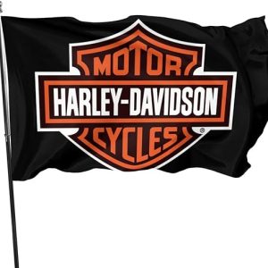 SARAH SCOTT Motorcycle Lovers Gifts Flag 3x5 Feet-Vivid Color and Fade Proof- Home Decoration, Garden Decoration, Outdoor/Indoor Decoration… (Style-2)