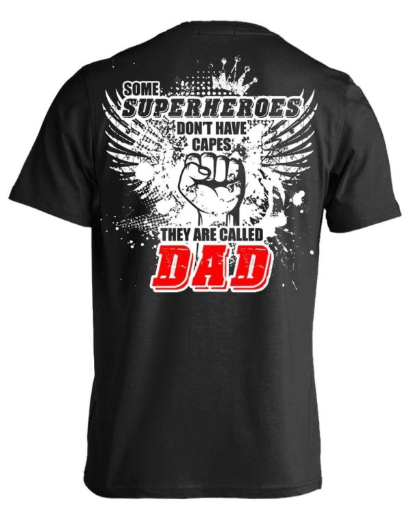 Superheroes Dad T-Shirt