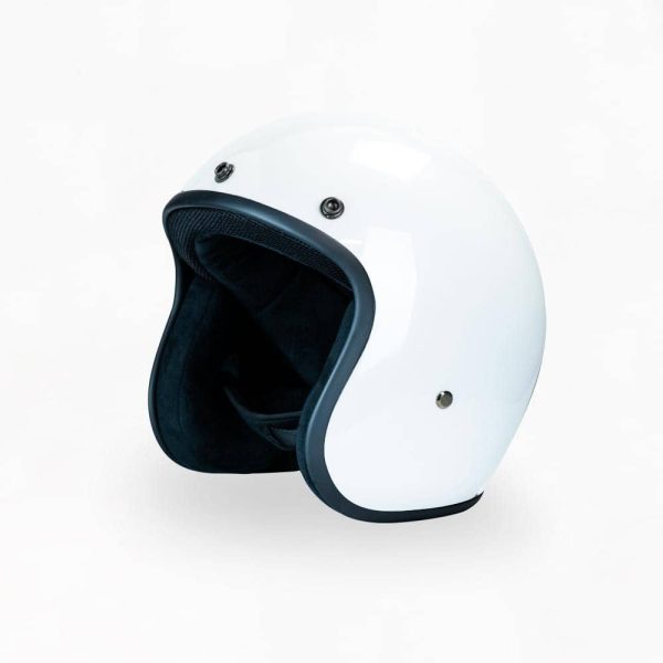 Voss 501 Bobber Pearl White Helmet