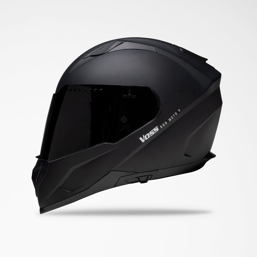 Fashion matte black mx helmet