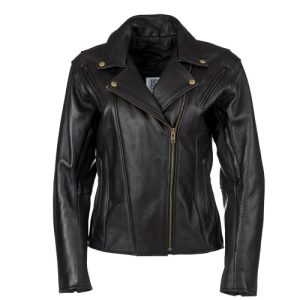 Women's Fitted Classic Motorcycle Jacket