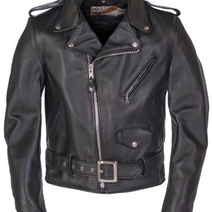 Schott N.Y.C. 688 Classic Heavy Cowhide Racer Motorcycle Jacket